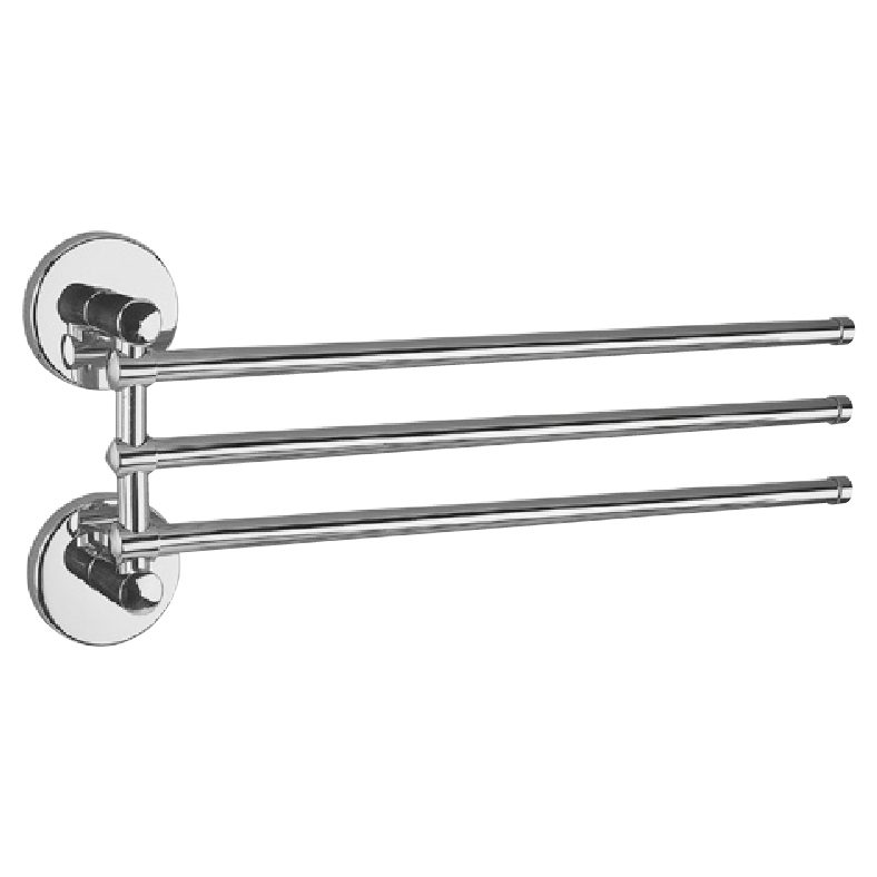 101005 Rainbow Triple Rotating Towel Rail