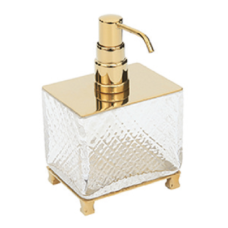 102072 Gold Liquid Soap Holder (Countertop)