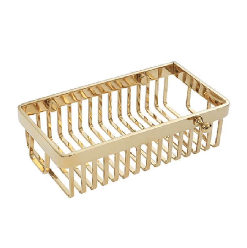 104419 Gold Sponge Holder-Lama-Rectangle (27x14x7)