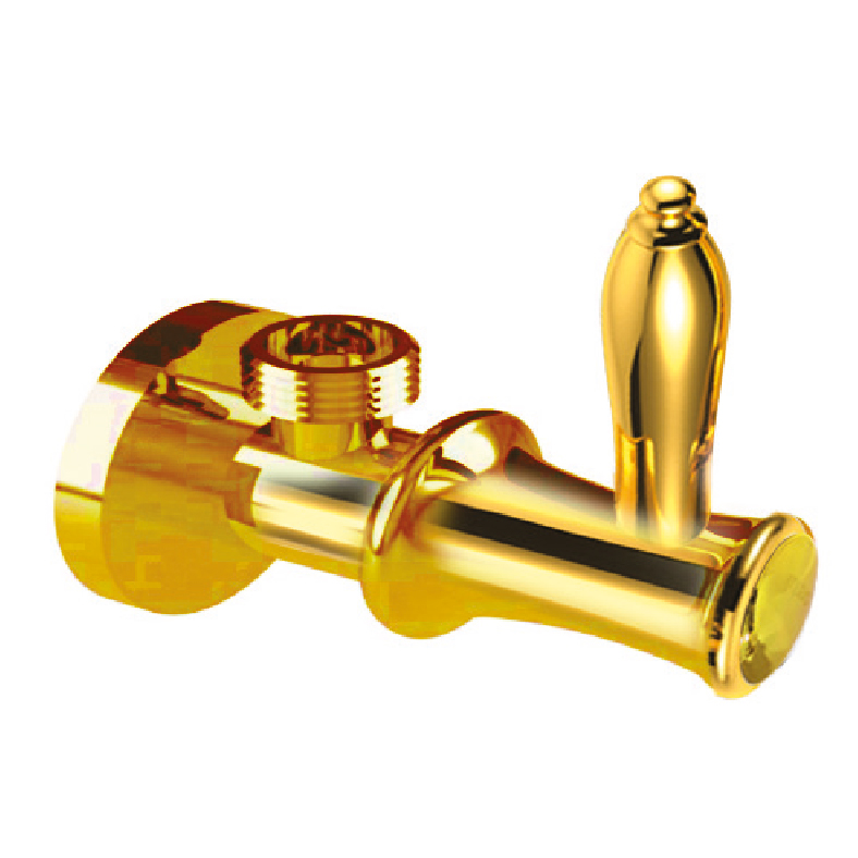 1280A Bosphorus Gold Angle Valve and Bidet Faucet