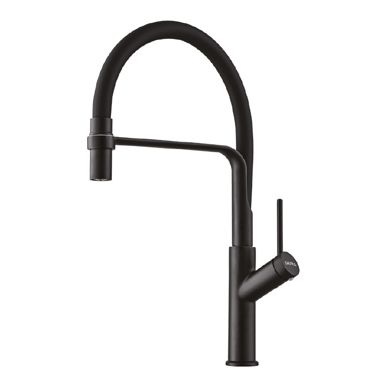 1320B Black Flexible Kitchen Sink (Mixer) Tap