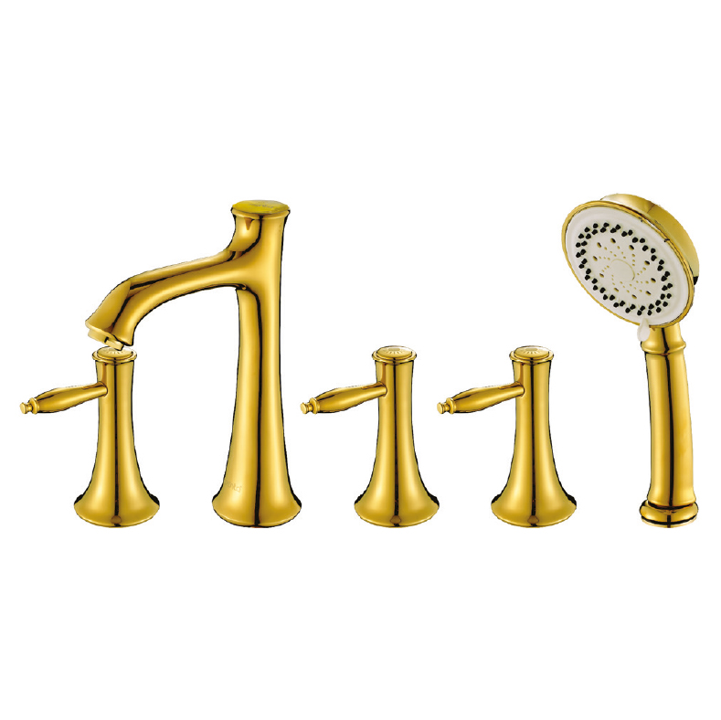 2413 Bosphorus Gold Bathtub Faucet