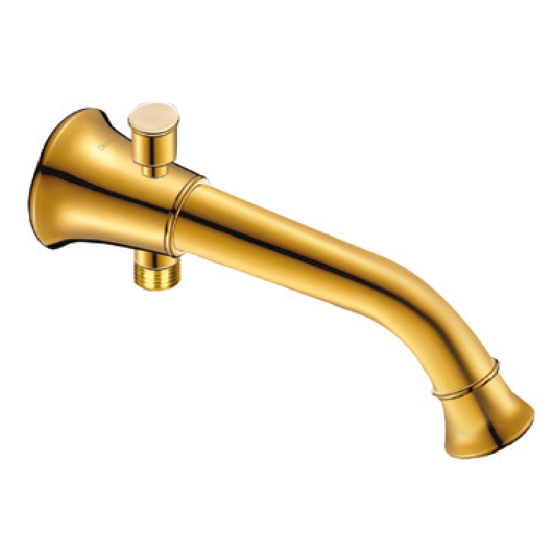 359 Divertorlu Wall-Mounted Bath Spout (Pvd Gold)