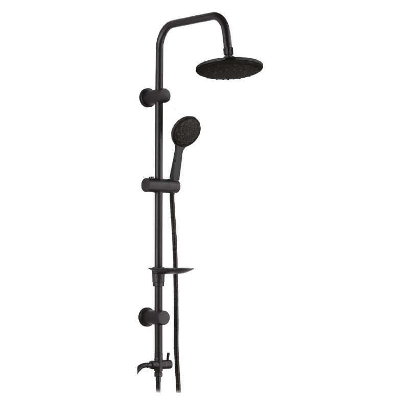 6980B Rain Shower System (Black)