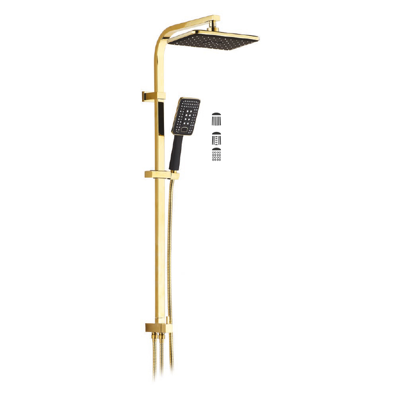 7878G Rain Shower System (Gold)