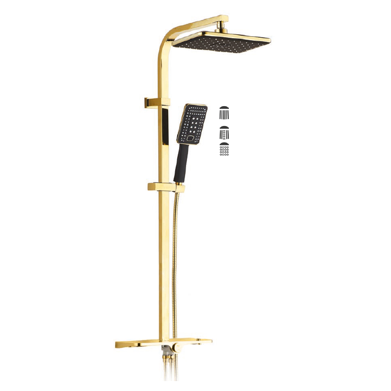 8867G Rain Shower System (Gold)