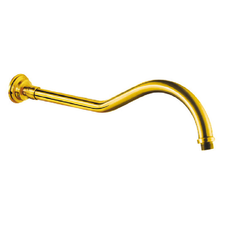 B08G Bosphorus Gold Wall-Mounted Shower Arm