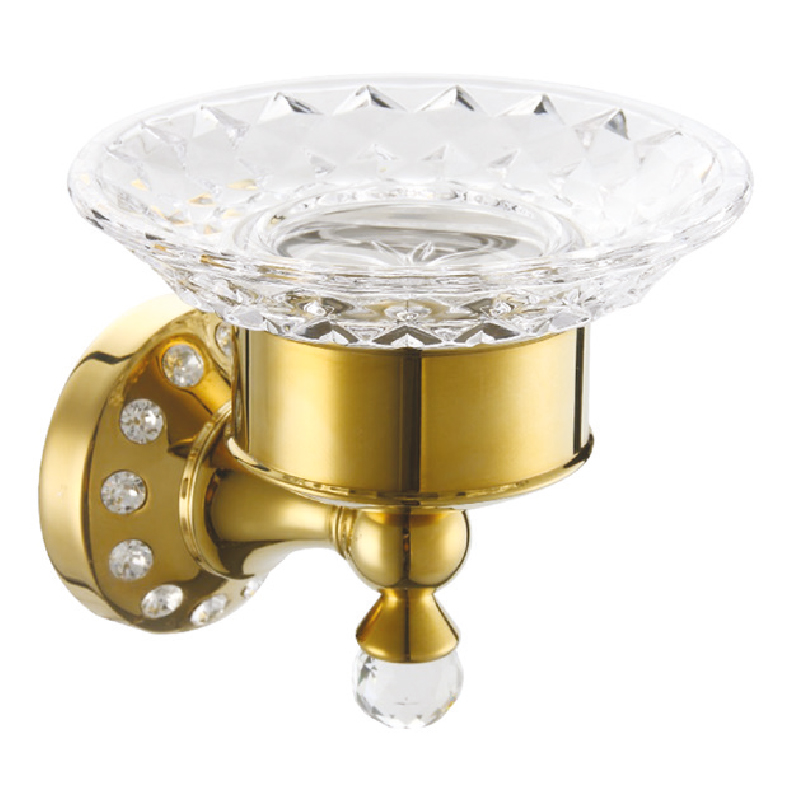 Pgc3504 Anatolia Gold Crystal Soap Holder