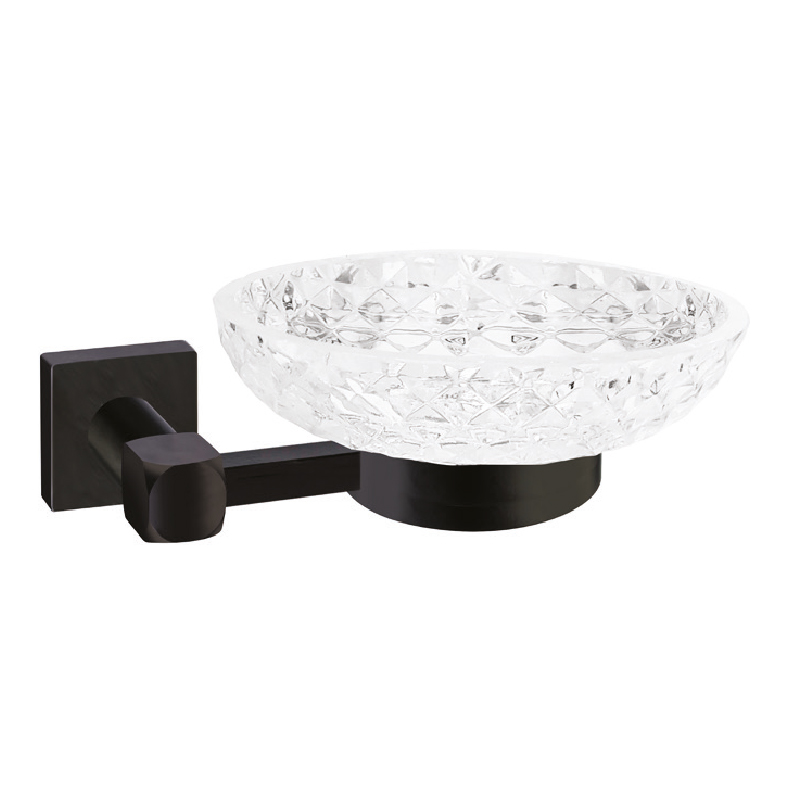 Pvb2704 Valent Black Soap Holder