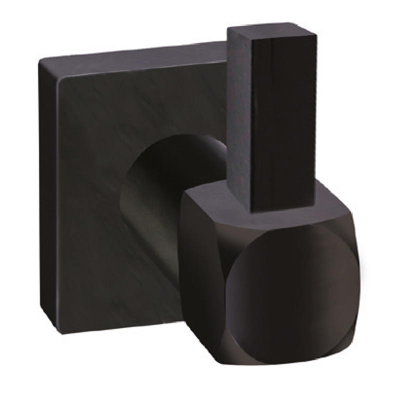 Pvb2708 Valent Black Bathroom Hook