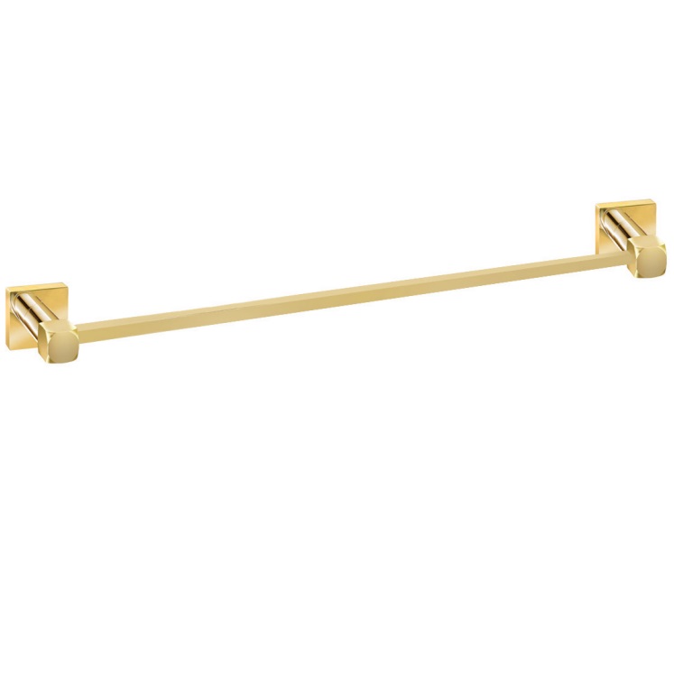 Pvg2762 Valent Gold Tall Towel Rail / 40cm