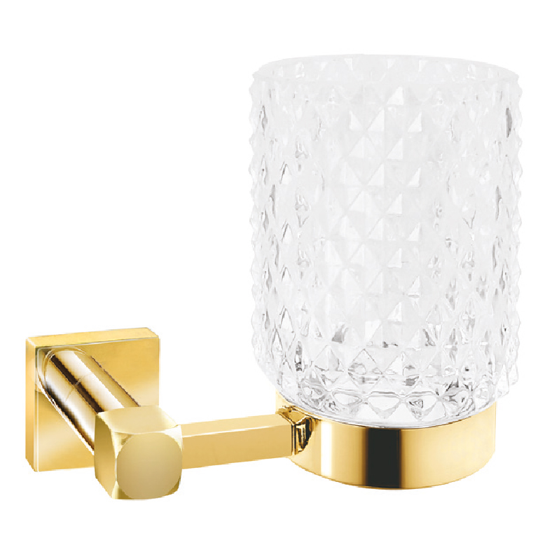 Pvg2766 Valent Gold Toothbrush Holder