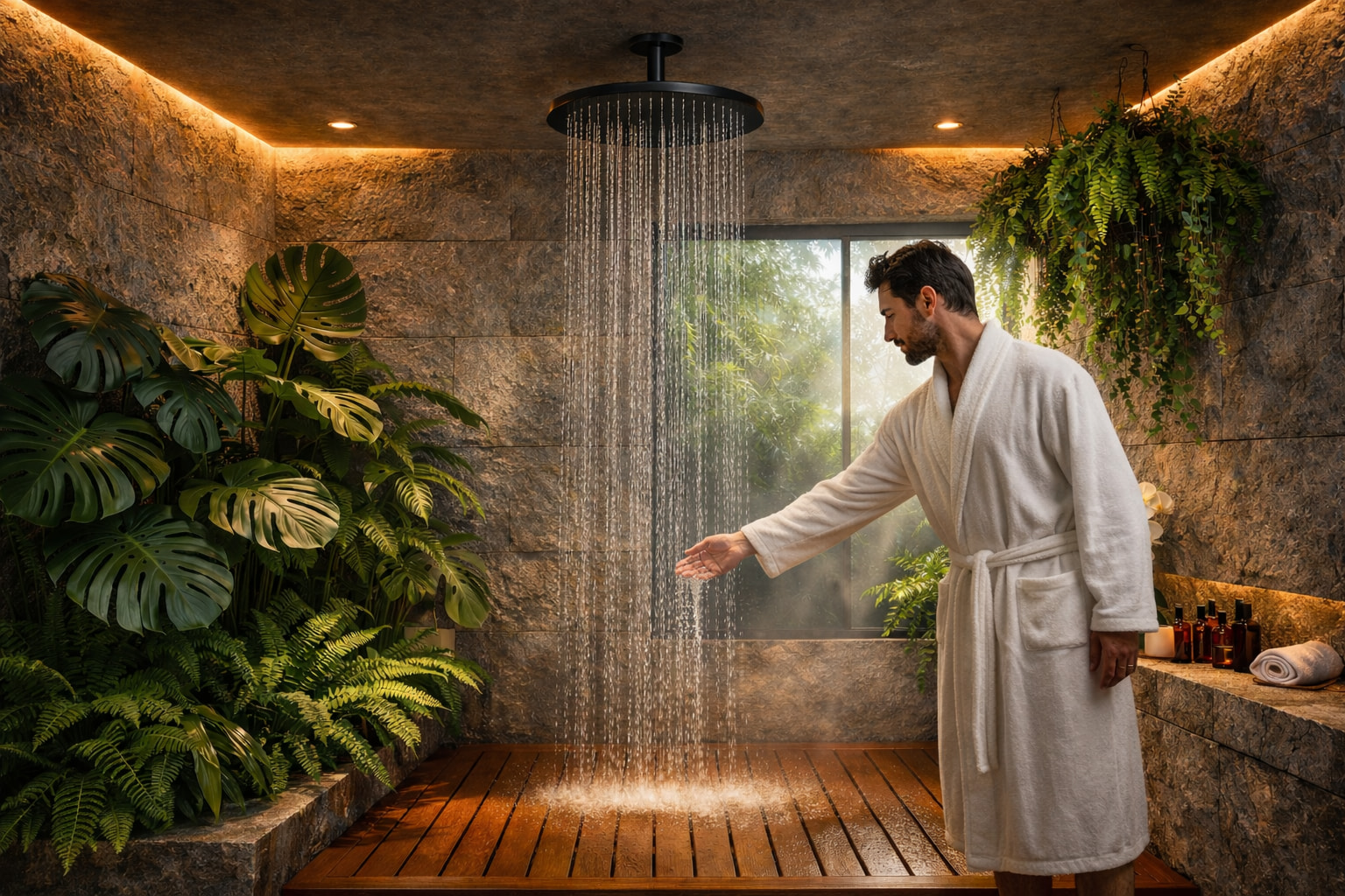 Doğayı Evinize Taşıyın: Biyofilik Tasarım ile Banyonuzda 'Spa' Etkisi Yaratmanın 5 Yolu