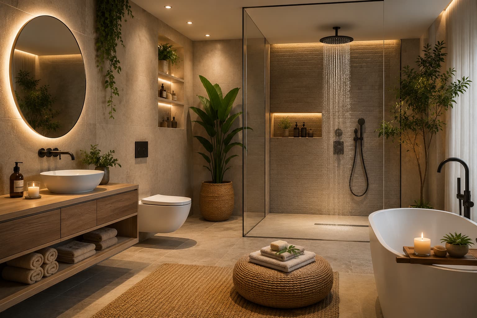 Spa Hissi Veren Banyo Tasarımı Nasıl Yapılır?